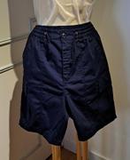 donkerblauwe herenshort, Enlèvement ou Envoi, Comme neuf, Taille 48/50 (M), Bleu