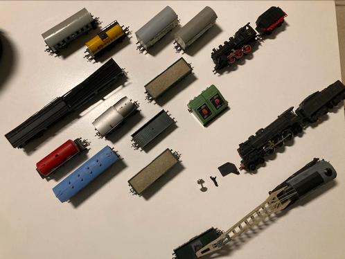 FLEISHMAN-trein HO Vintage locomotief en rijtuigen, Hobby en Vrije tijd, Modeltreinen | H0, Locomotief, Ophalen of Verzenden