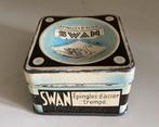 Vintage blik Swan naalden, Ophalen of Verzenden, Gebruikt, Overige, Overige merken