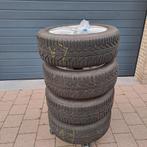 Winterbanden op velg (incl. transportkar), Auto-onderdelen, Banden en Velgen, Ophalen, Gebruikt, 17 inch, Winterbanden