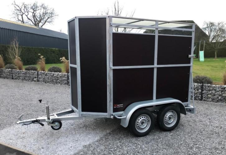 Veewagen van minder dan 750 kg, Dieren en Toebehoren, Paarden en Pony's | Trailers en Aanhangwagens, Nieuw, Overige typen, Hout