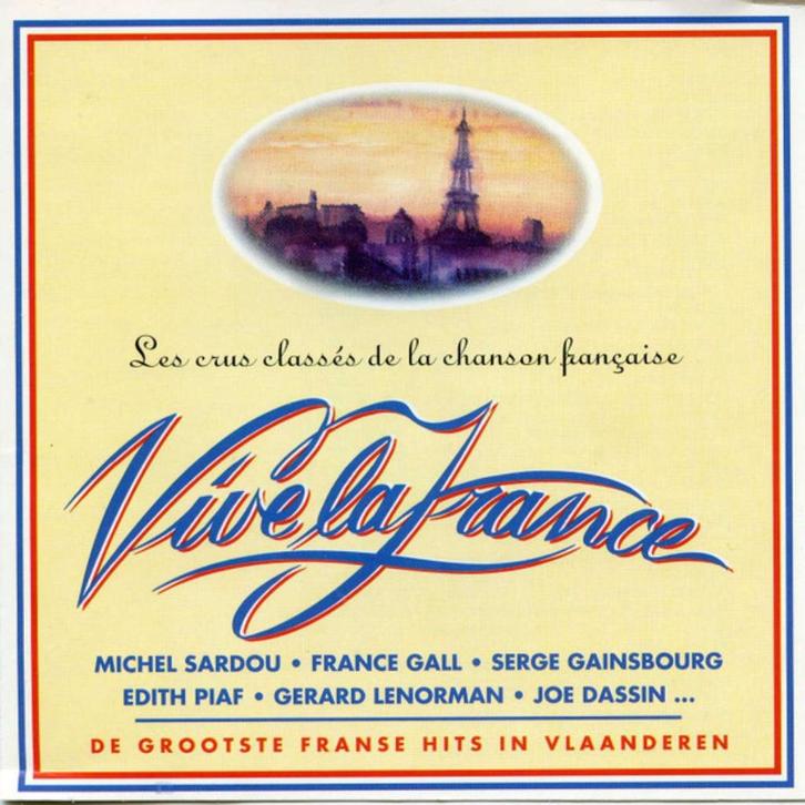 97 - VIVE LA FRANCE - VOL.1 - 2CD/BOX - NIEUW, Cd's en Dvd's, Cd's | Verzamelalbums, Nieuw in verpakking, Pop, Verzenden