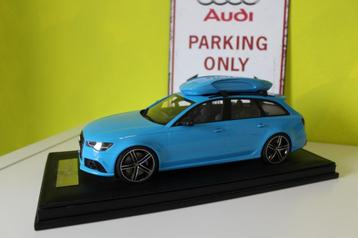 Audi RS6 Avant Blue 1/18 Motorhelix beschikbaar voor biedingen