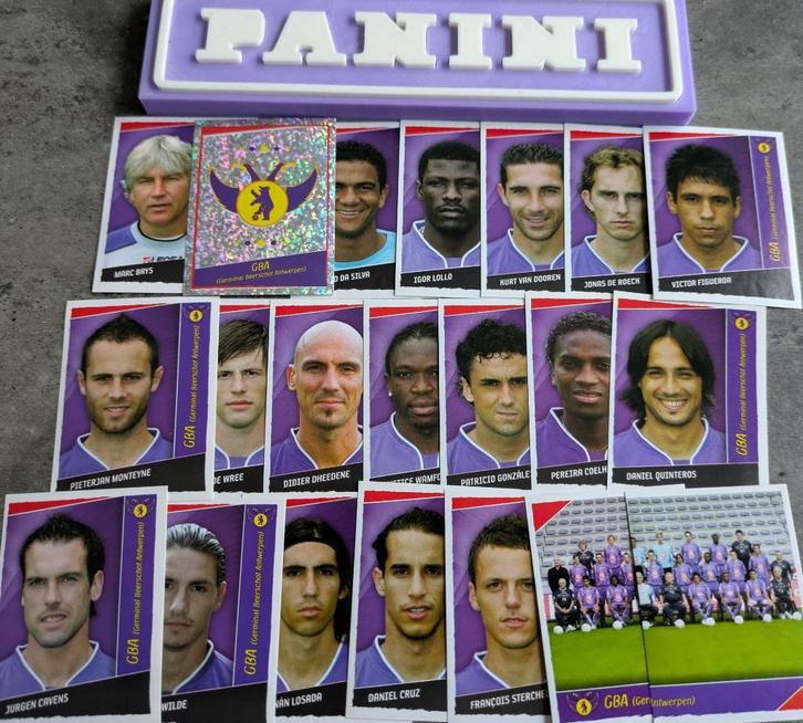 Panini football 2007 GBA BEERSCHOT 21 voetbal stickers, Hobby en Vrije tijd, Stickers en Plaatjes, Nieuw, Verzenden