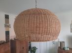 Lampekap in riet groot, Huis en Inrichting, Lampen | Hanglampen, Ophalen, 50 tot 75 cm, Zo goed als nieuw, Landelijke stijl