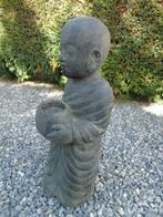 statue d un grand bouddha debout en pierre pat, porte bougie, Jardin & Terrasse, Bouddha, Pierre, Enlèvement ou Envoi, Neuf