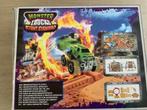 MonsterTrucs Stunt Stadium met kinetisch zand, Ophalen, Gebruikt