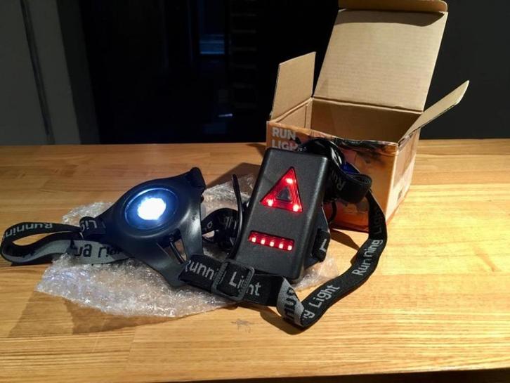Nieuw Running light- borstlamp voor sporters – RUN LIGHT ;;, Fietsen en Brommers, Fietsaccessoires | Fietsverlichting, Verlichtingsset
