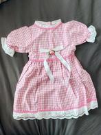 Antieke jurk voor roze en witte ginghampop, kant, Kinderen en Baby's, Babymode-accessoires, Ophalen of Verzenden, Zo goed als nieuw