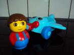 Primo duplo : vliegtuigje met popje, Kinderen en Baby's, Speelgoed | Duplo en Lego, Duplo, Ophalen of Verzenden