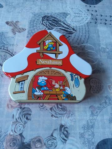 Schtroumpf boîte en métal Neuhaus, Enlèvement ou Envoi, Comme neuf, Autres types