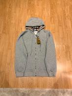 Grijs Burberry vest/hoodie -maat M -nieuw!, Verzenden, Zo goed als nieuw, Maat 48/50 (M), Grijs