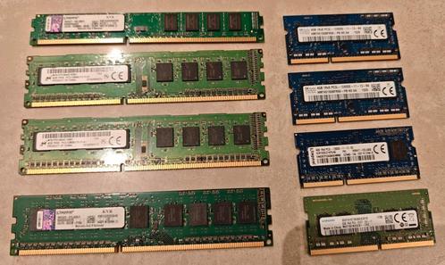 DDR3 en DDR4 Ram geheugens, Computers en Software, RAM geheugen, Zo goed als nieuw, DDR3, Ophalen of Verzenden