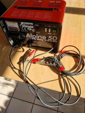 Acculader Telwin Alpine 50 boost 12-24V, Enlèvement, Utilisé