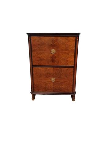 Highboard Bar Vintage De Coene Belgium Walnut jaren 40  beschikbaar voor biedingen