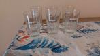 6 Bierglazen / Gueuze De Neve / Geribbeld, Verzamelen, Verzenden, Zo goed als nieuw, Bierglas