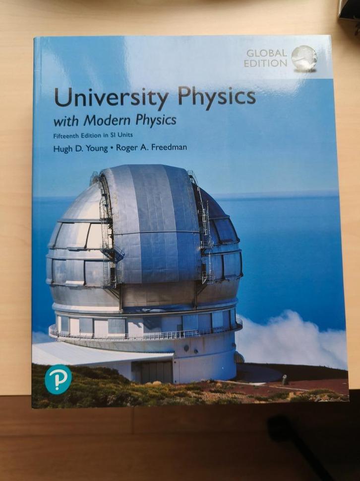 University Physics with Modern Physics, 15th edition, Boeken, Studieboeken en Cursussen, Nieuw, Hoger Onderwijs, Ophalen of Verzenden