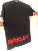 Moncler T-shirts zwart, Comme neuf, Noir, Taille 46 (S) ou plus petite, Enlèvement ou Envoi