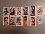 Verzameling 13 erotische speelkaarten