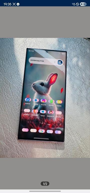 Samsung galaxy s23 ultra 256gb lavendel  beschikbaar voor biedingen