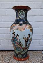 Grand vase en porcelaine chinoise Satsuma, Enlèvement ou Envoi