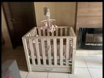 Babypark TWF met baby’s only bekleding en Nattou accessoires, Kinderen en Baby's, Ophalen, Zo goed als nieuw, Rechthoekig, In hoogte verstelbaar