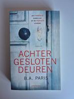 B.A. Paris - Achter gesloten deuren, Ophalen of Verzenden, B.A. Paris