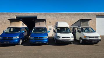 Volkswagen VW T4 westfalia california 2.5 TDI 4 stuks, Caravans en Kamperen, Mobilhomes, Volkswagen, Bus-model, Bedrijf, Diesel
