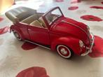 1951 VOLKSWAGEN KEVER CABRIOLET Rood MAISTO 1:18, Ophalen, Gebruikt, Maisto