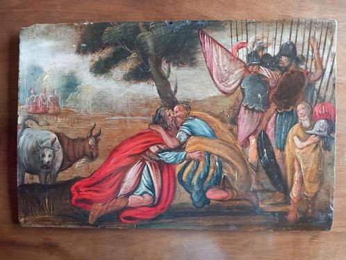 Schilderij op paneel (18de eeuw), Antiek en Kunst, Kunst | Schilderijen | Klassiek, Ophalen