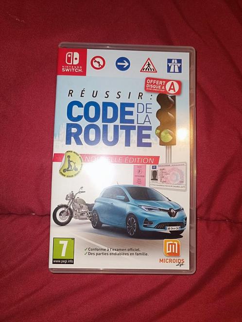 Réussir : Code de la Route - Nouvelle Édition, Games en Spelcomputers, Games | Nintendo Switch, Nieuw, Overige genres, 3 spelers of meer