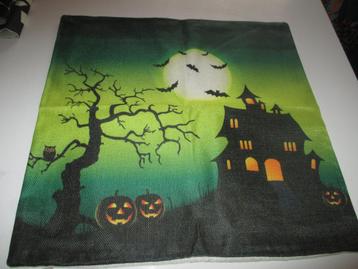 kussenovertrek halloween spookkasteel beschikbaar voor biedingen