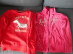 Set van vest en sweatshirt maat 6 jaar, Bel&Bo, Gebruikt, Meisje, Trui of Vest