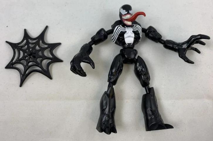 Marvel Spider-Man Bend and Flex Venom 15cm Hasbro Spiderman, Verzamelen, Poppetjes en Figuurtjes, Zo goed als nieuw, Verzenden