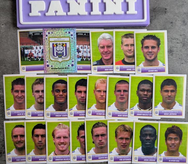Autocollants de football Panini 2004 22X ANDERLECHT 2004, Hobby & Loisirs créatifs, Autocollants & Images, Neuf, Envoi