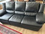z!t bank, Ophalen, Minder dan 75 cm, Zo goed als nieuw, Leer