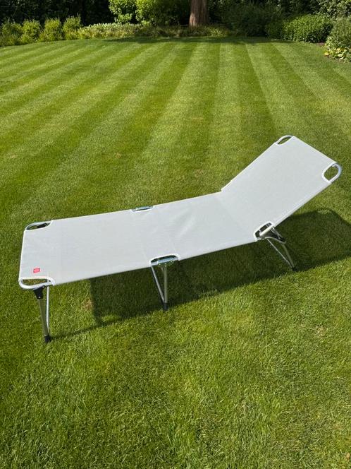 Ligstoel/ligstoel voor buiten, Tuin en Terras, Ligbedden, Zo goed als nieuw, Aluminium, Verstelbaar, Ophalen