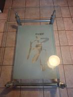 Glazen tafel voor tv, Huis en Inrichting, Ophalen, Gebruikt