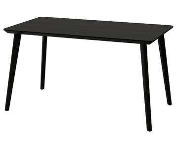 Table à manger Ikea Lisabo noire, neuve, jamais déballée