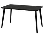 Table à manger Ikea Lisabo noire, neuve, jamais déballée, Enlèvement, Neuf