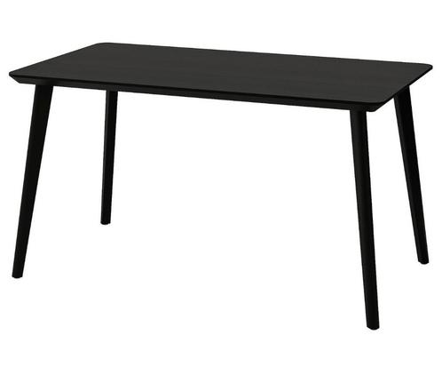 Table à manger Ikea Lisabo noire, neuve, jamais déballée, Maison & Meubles, Tables | Tables à manger, Neuf, Enlèvement