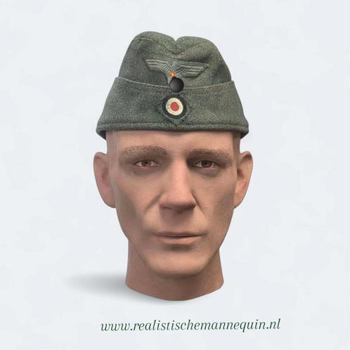 Realistisch geschilderde mannequin hoofd, Verzamelen, Militaria | Tweede Wereldoorlog, Ophalen of Verzenden