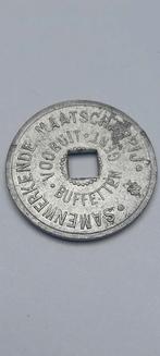 Vooruit Gent buffetten 1911-1914                 15 centiem, Postzegels en Munten, Ophalen of Verzenden