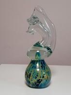 Sulfure en verre, tête de cheval, signée Mdina, Antiek en Kunst, Ophalen of Verzenden