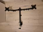 Dubbele monitor arm, Computers en Software, Monitoren, Ophalen of Verzenden, Zo goed als nieuw