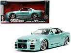 Fast and Furious - Brian's Nissan Skyline GT-R (R34), Enlèvement ou Envoi, Neuf