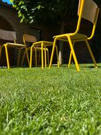 Vintage buisframe stoelen/kruk triplex, Ophalen, Huis en Inrichting