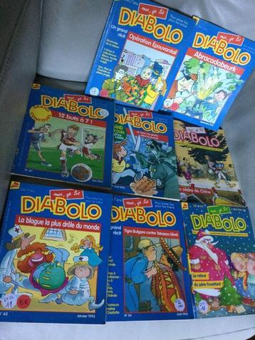8 BEOORDELINGEN"DIABOLO"MILAN PRESS-7 JAAR+IK BEN AAN HET LE beschikbaar voor biedingen