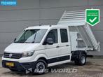 Volkswagen Crafter 177pk Kipper 3500kg trekhaak Airco Cruise, Auto's, 132 kW, Te koop, 3500 kg, Airconditioning