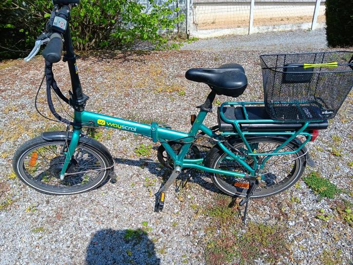 ELECTRISCHE MINI VOUWFIETSEN, Fietsen en Brommers, Elektrische fietsen, Zo goed als nieuw, Overige merken, 30 tot 50 km per accu